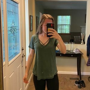 Altar’d State basic green shirt